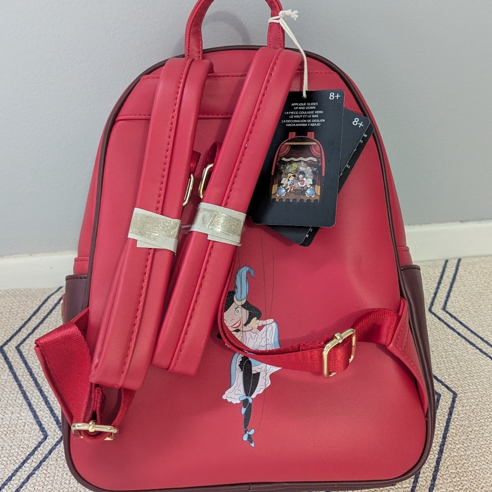 Loungefly Pink Backpack - Picture 3 of 5